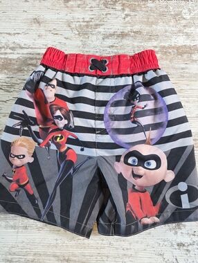Boys Incredibles Swim Trunks Size 2T
